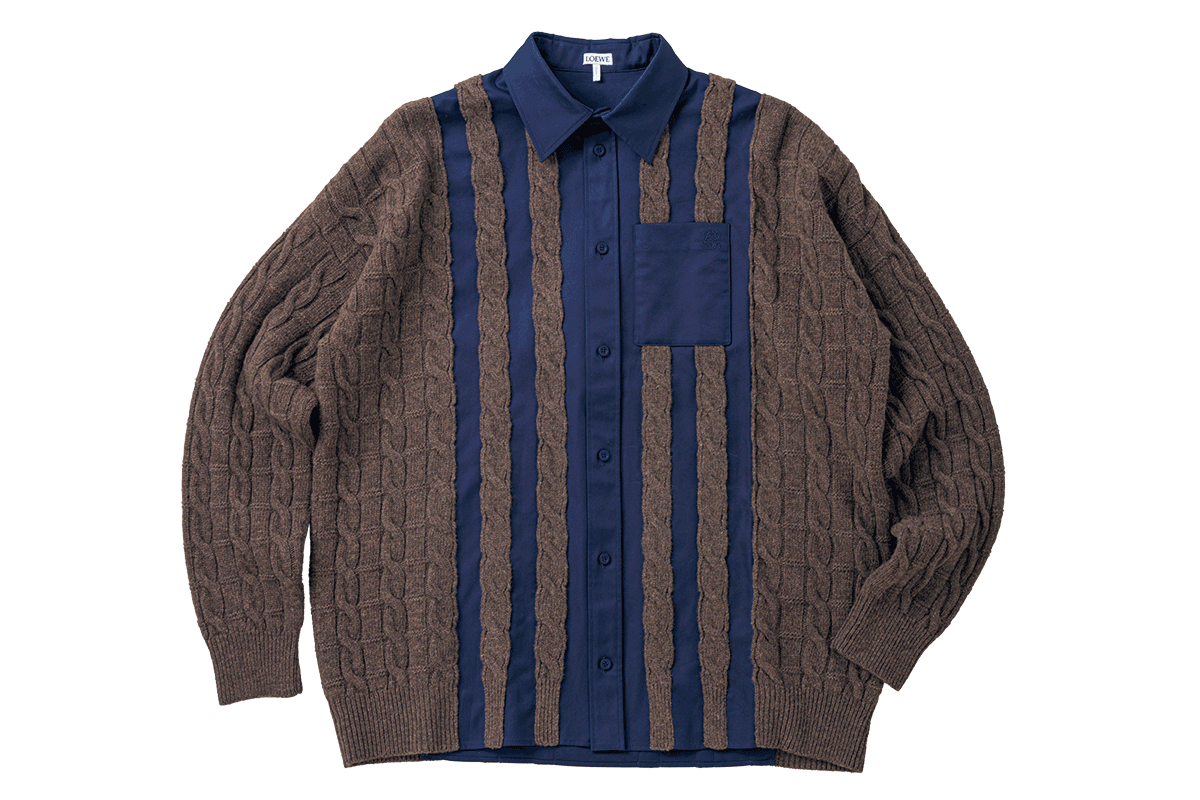 〈ロエベ〉のシャツ