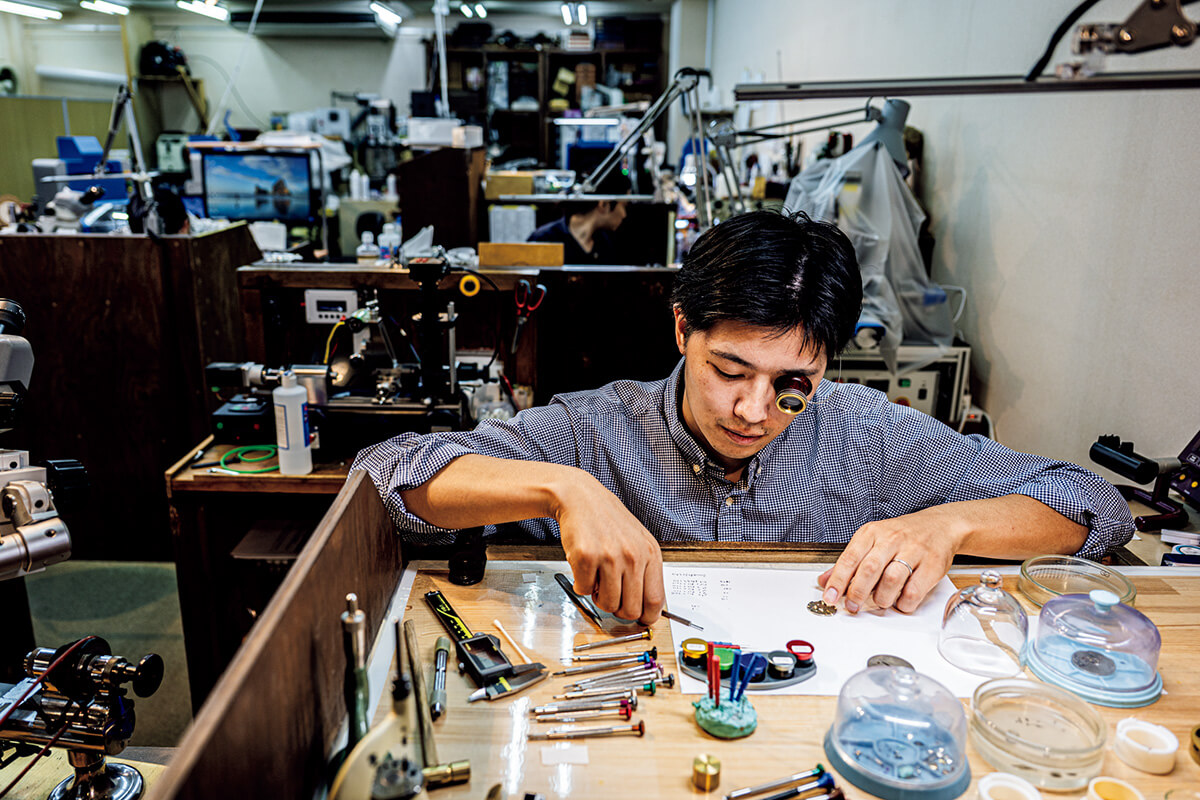 時計師・篠原那由他