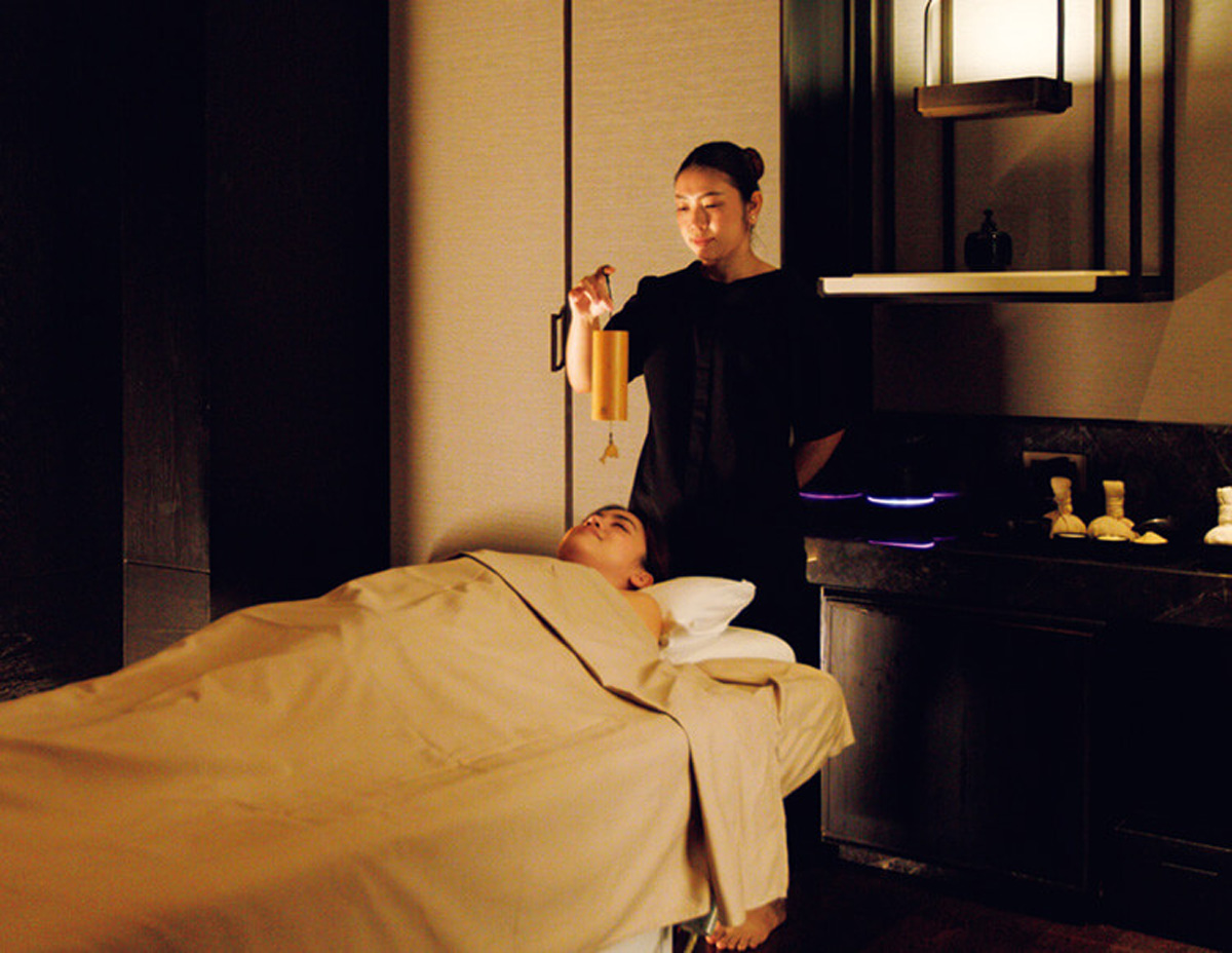 バンコク〈アウリガ〉施術の様子