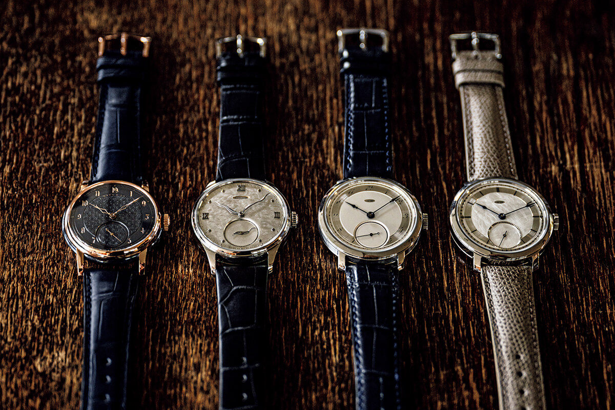 マサズパスタイムオリジナルウォッチ「Nayuta Model B2」、「Nayuta Model A」、「時化」、「蒼黒」