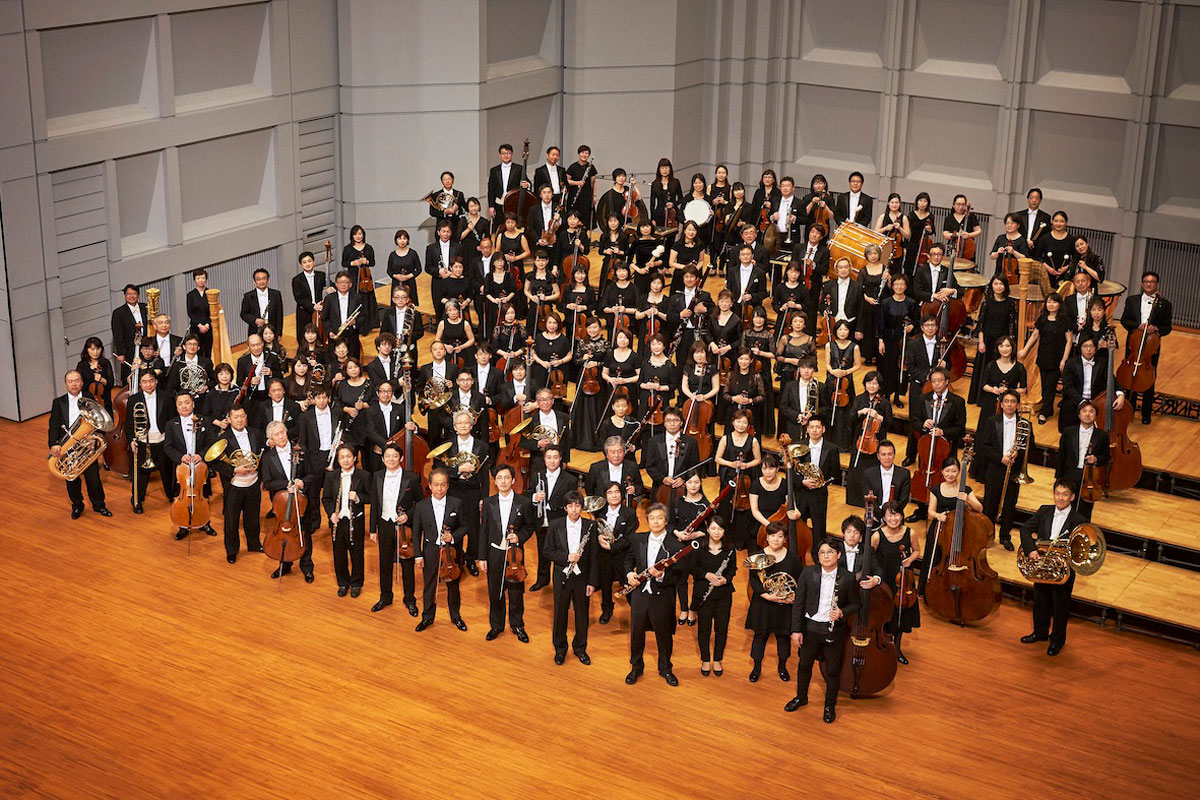 東京フィルハーモニー交響楽団の集合写真