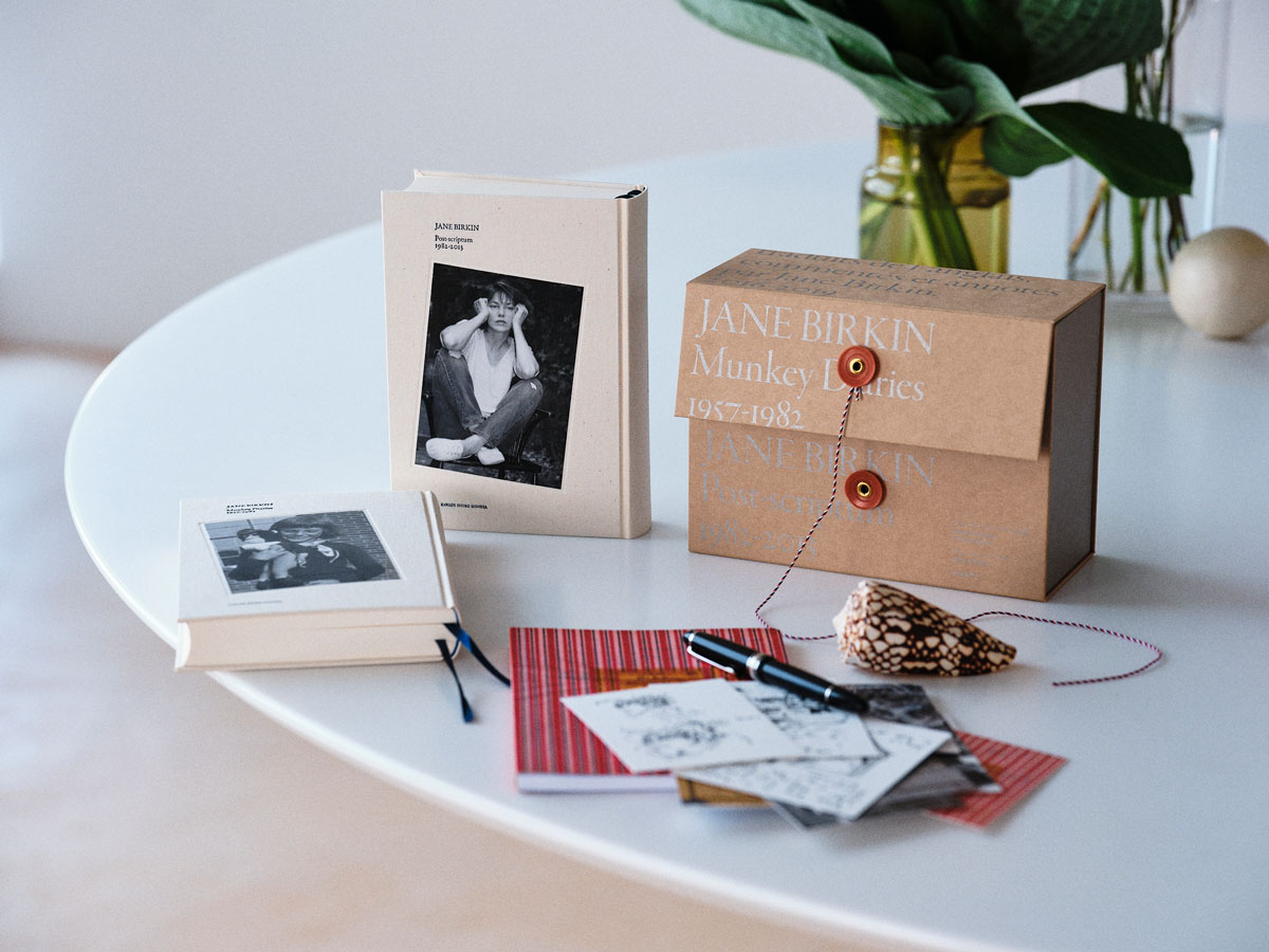 『ジェーン・バーキン日記』装丁、特装函