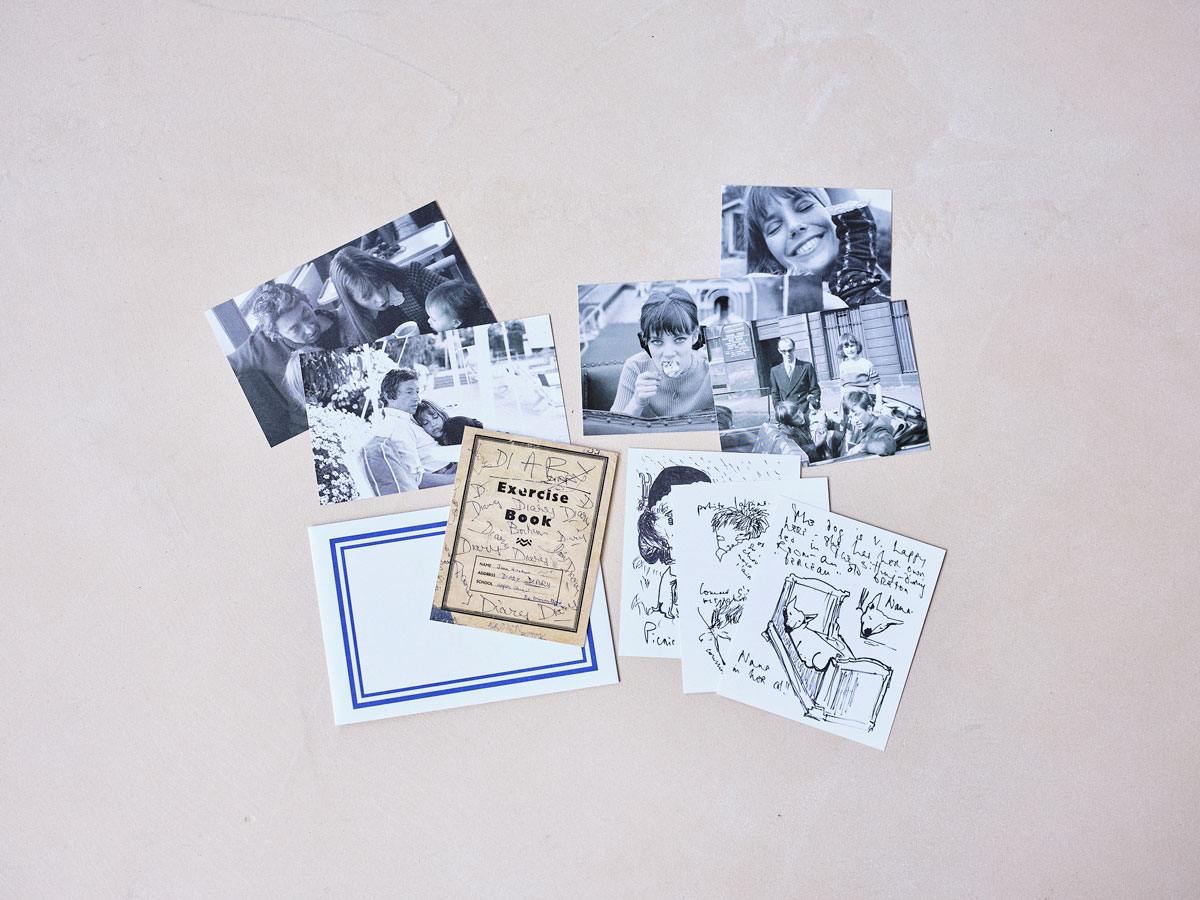 『ジェーン・バーキン日記』オリジナルポストカード