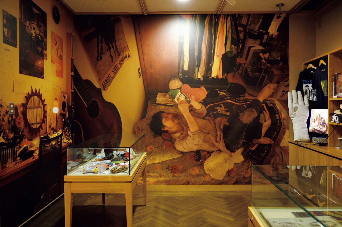 曽我部恵一さん展示の様子