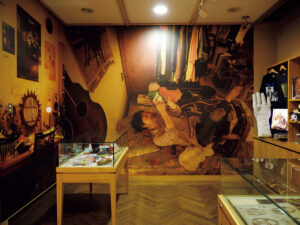 曽我部恵一さん展示の様子