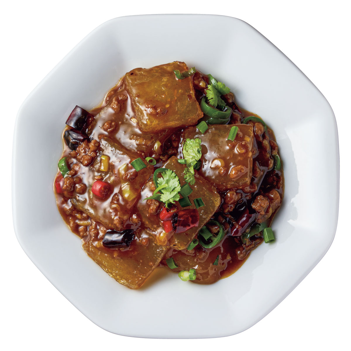 角春雨の醬油炒め