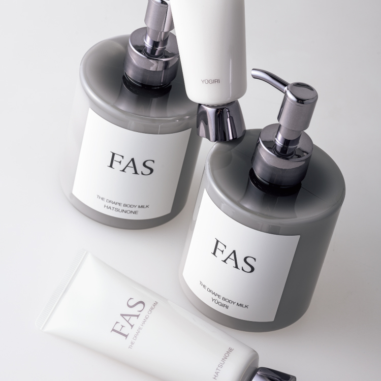 FASのハンドクリームと、ボディミルク