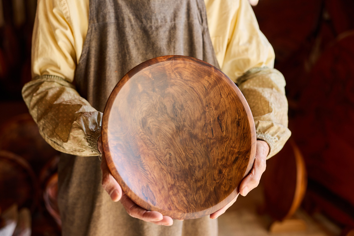 岳南さんの工房