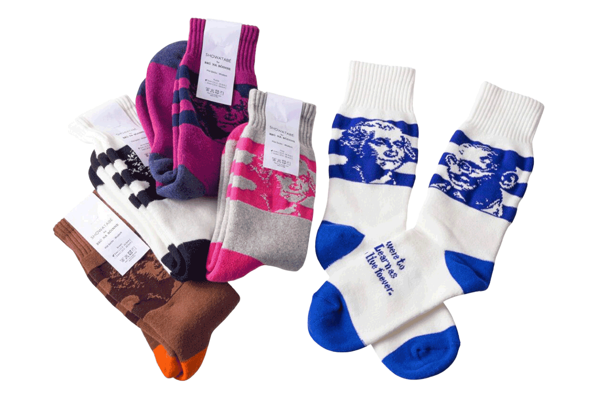 〈SHOWATABÉ by BRÚNA BÓINNE〉の靴下