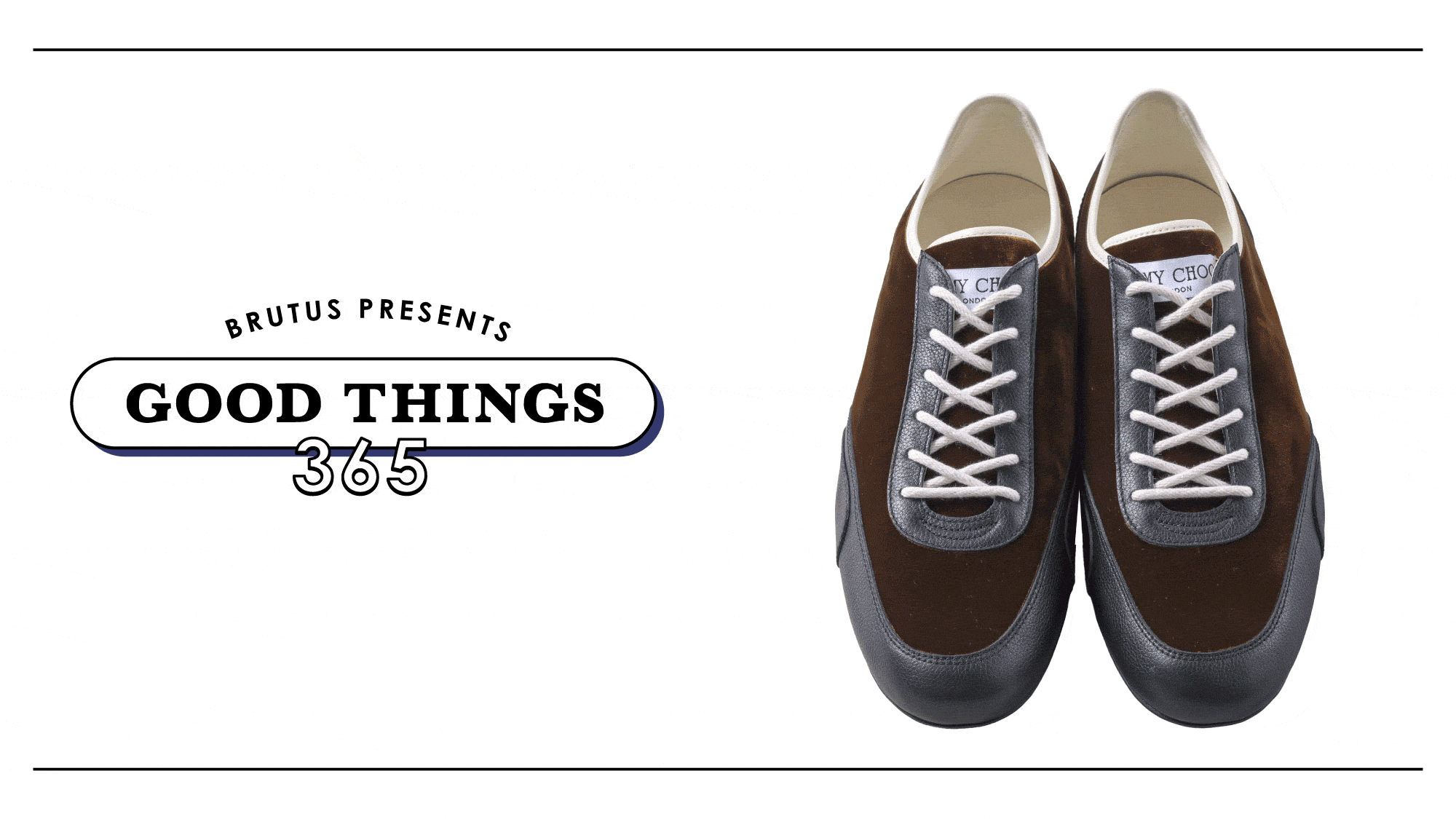 〈ジミー チュウ〉のローカットスニーカー