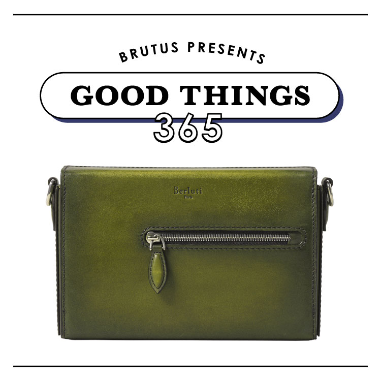 〈ベルルッティ〉のミニバッグ