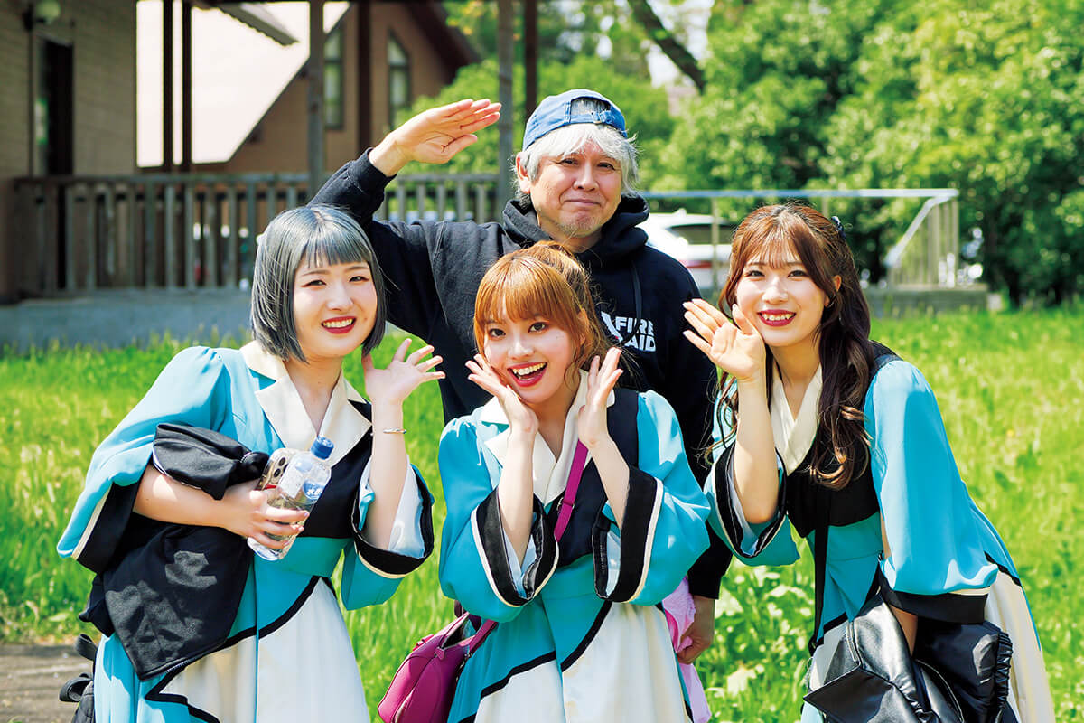 ライスボール・太陽、実土里、水愛、現代美術家・奈良美智