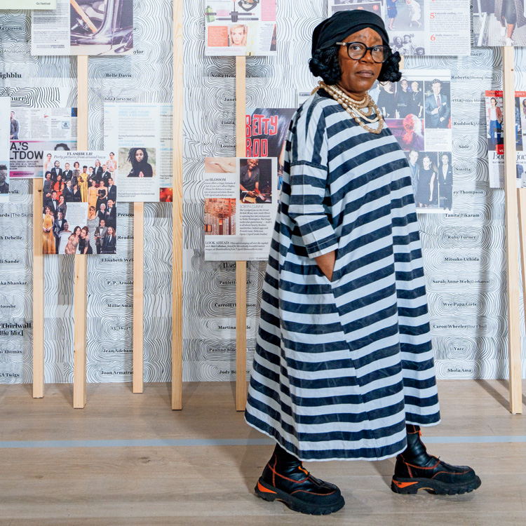 ソニア・ボイスのポートレート