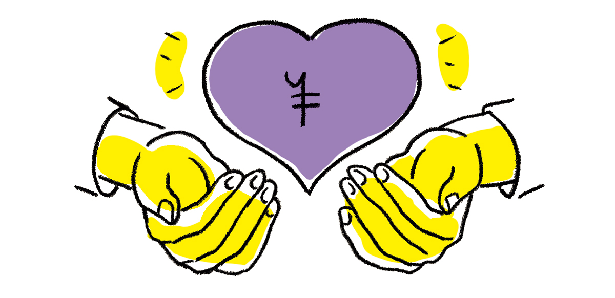 ハートのイラスト