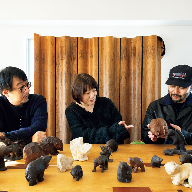 左から、安藤夏樹、いなもあきこ、小木基史（POGGY）