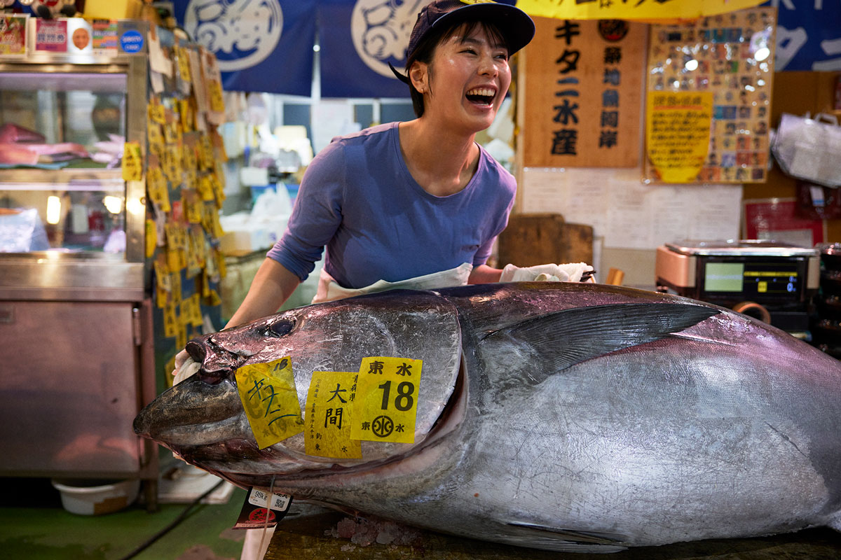 高橋李奈とマグロ