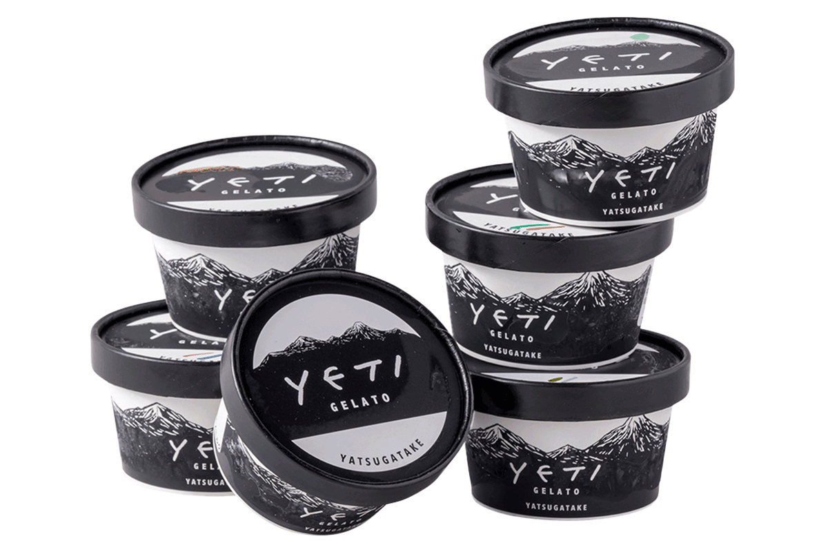 〈YETI GELATO〉のジェラート