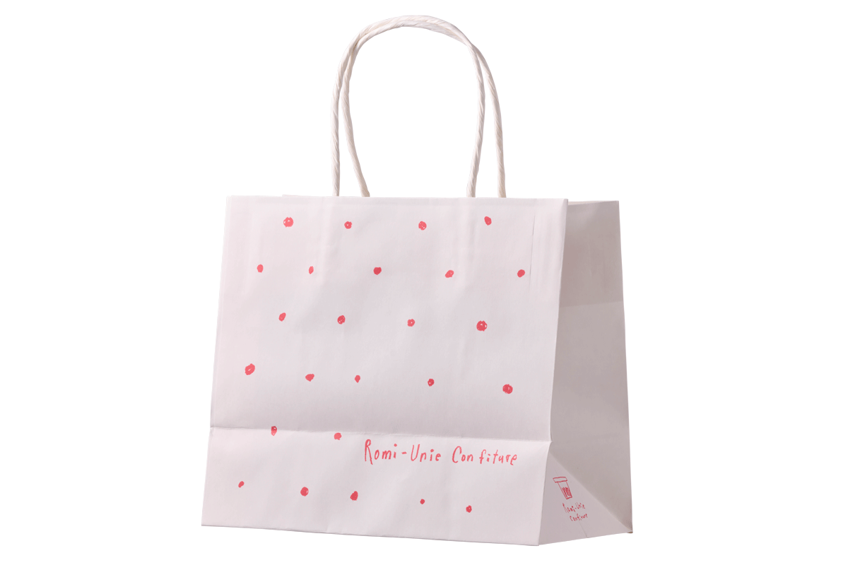 〈romi-unie〉のショッパー