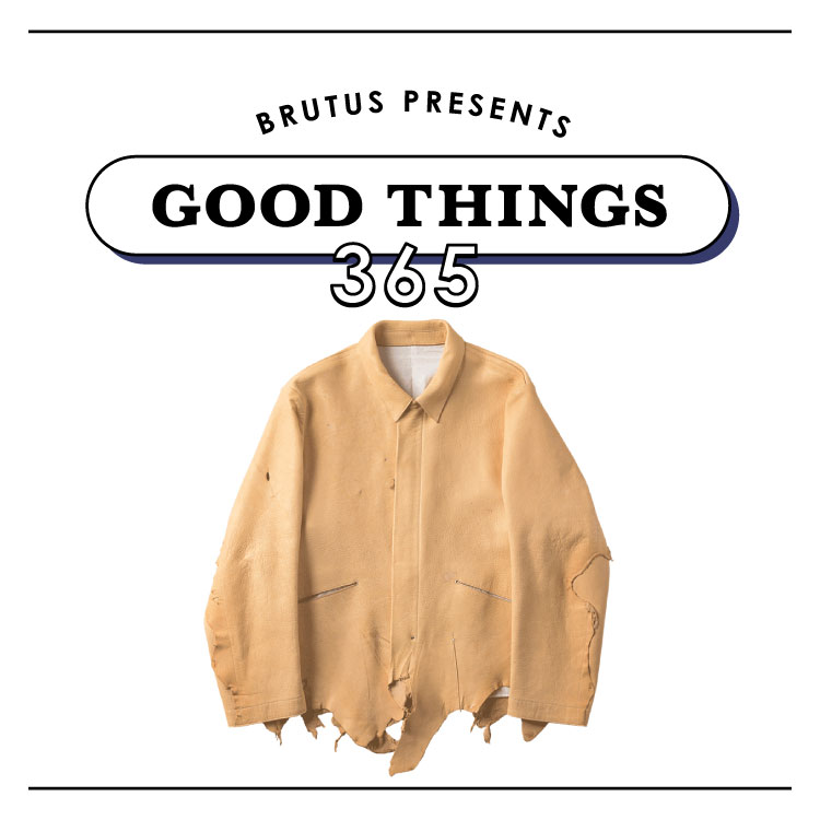 〈ユース オブ ザ ウォーター〉のレザージャケット