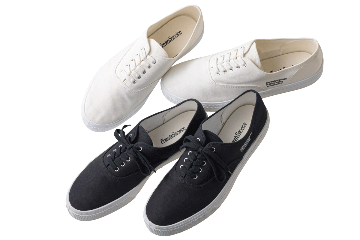 〈FreshService〉のデッキシューズ