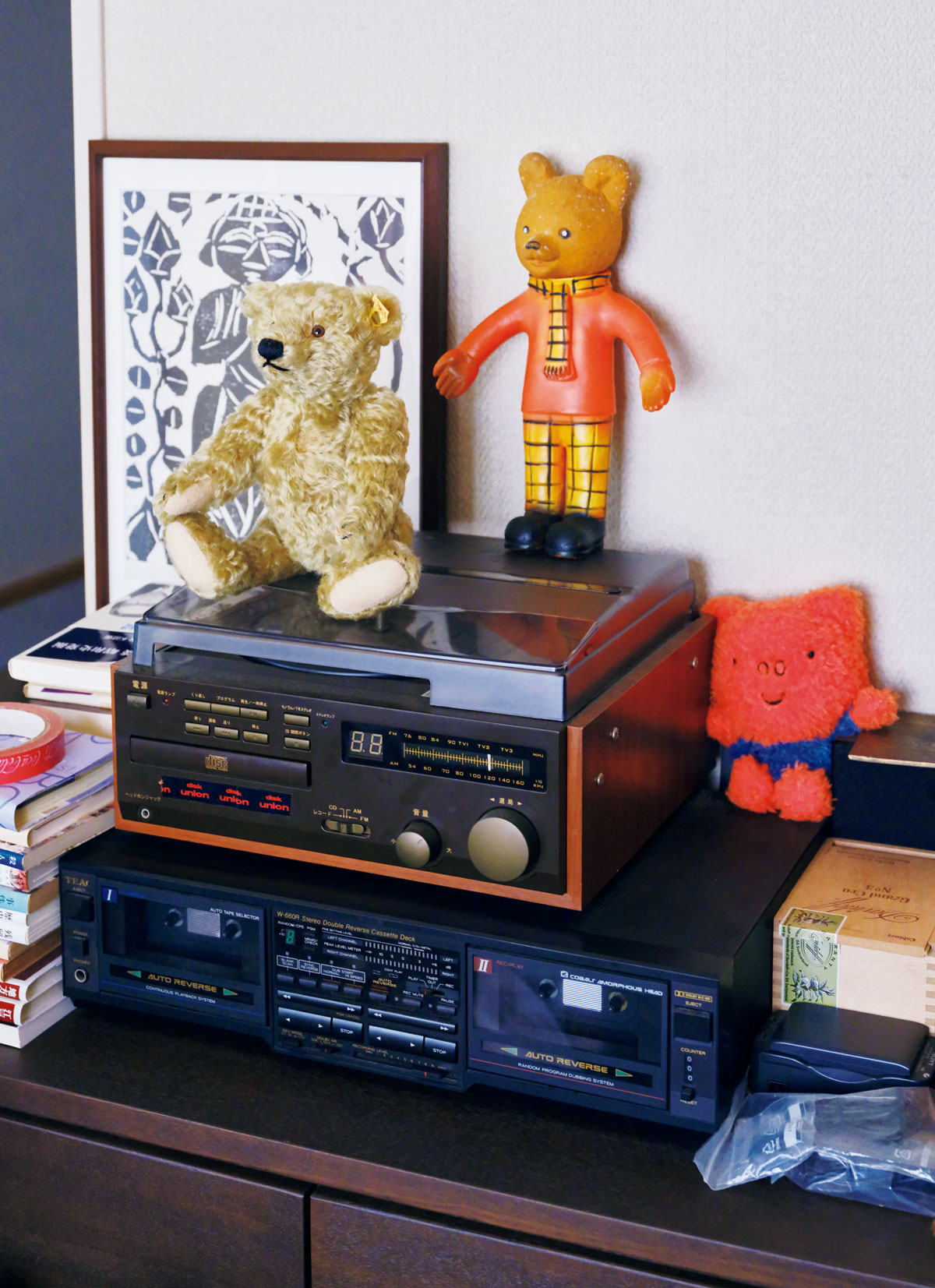 テディベアやルパート・ベア、ブルーナのキャラクターなど