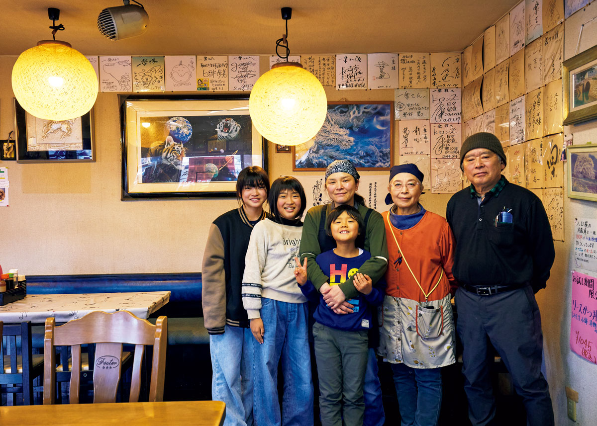 めしどころ一楽 3、4、5代目