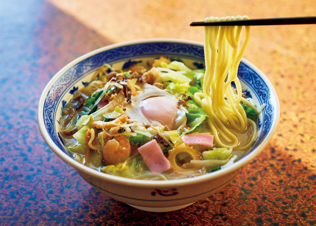 心の「小浜ちゃんぽん・玉子入り」