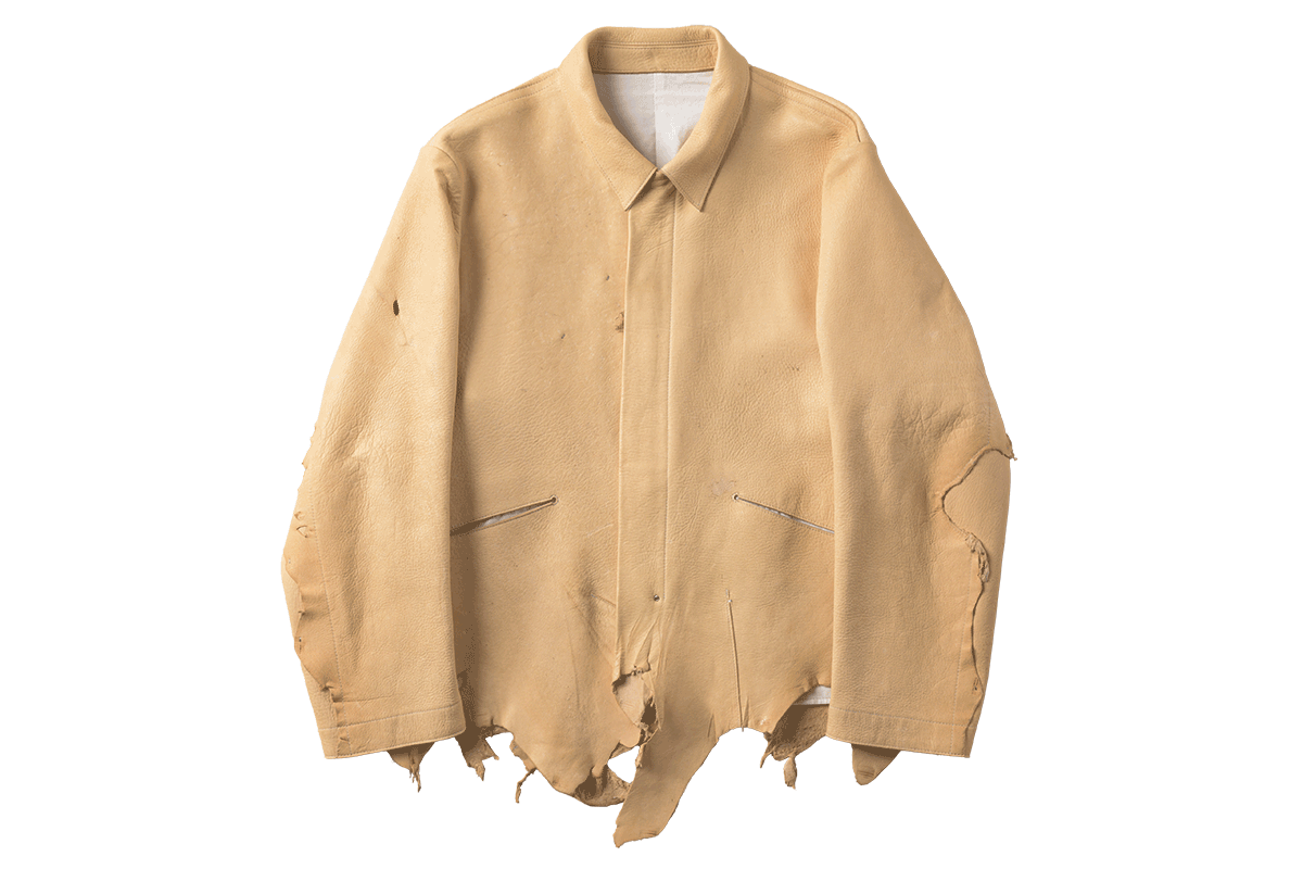 〈ユース オブ ザ ウォーター〉のレザージャケット