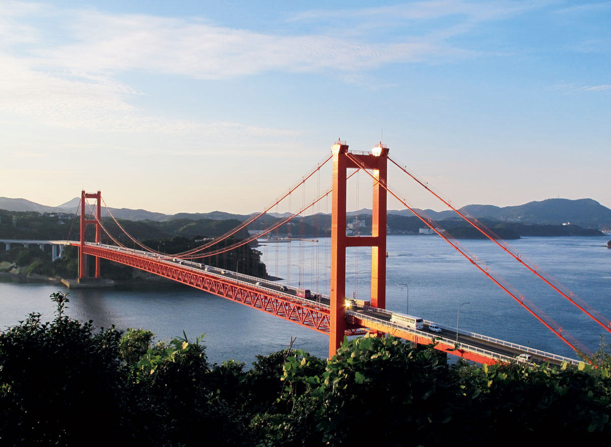 田平公園からの平戸大橋