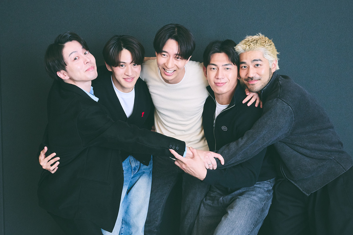 左から、ヒロヤさん、リュウキさん、ボミさん、フーウェイさん、ジョウブさん