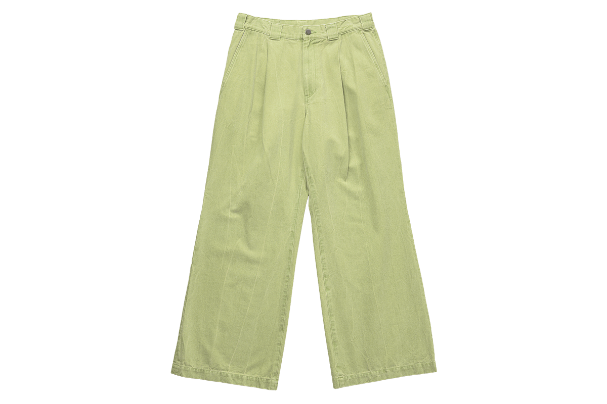 〈キフ〉のバギーチノパンツ