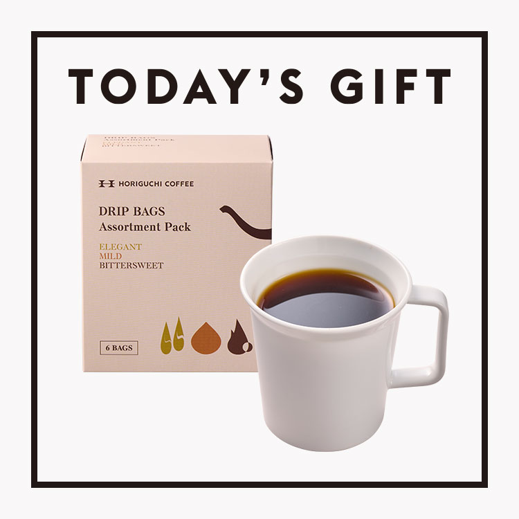 堀口珈琲のドリップバッグとコーヒー