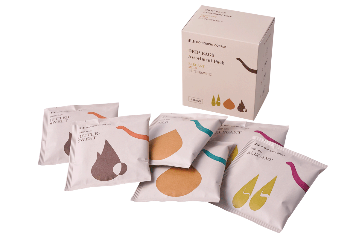堀口珈琲のドリップバッグ「Assortment Pack」6袋
