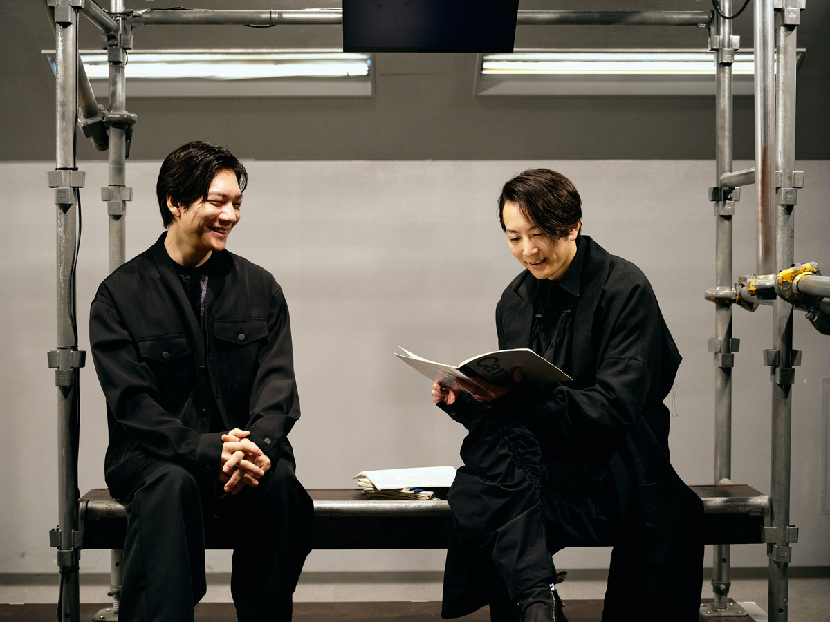 長谷川達也さんと飯塚浩一郎さん