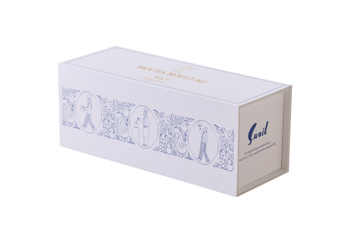 〈S.Weil by HOTEL NEW GRAND〉のモカルーロの箱