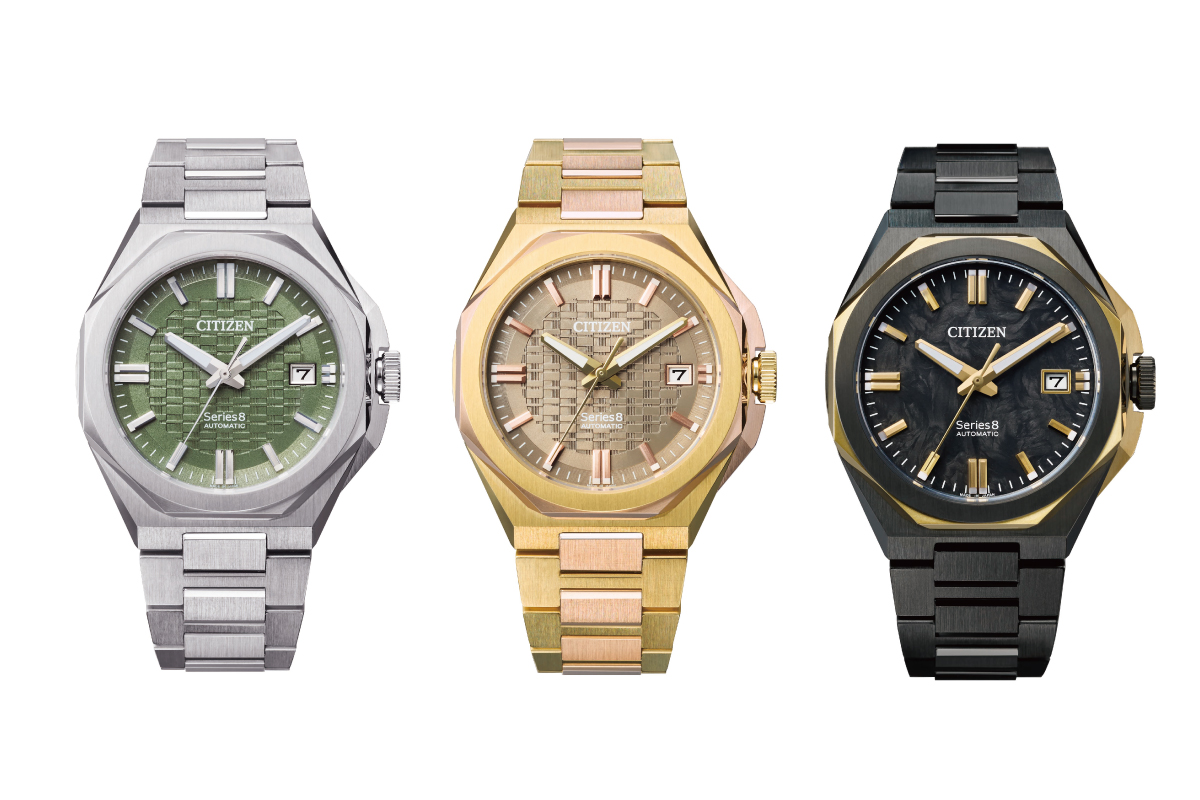 左から、NB6080-51W 159,500円、NB6085-57W 176,000円、NB6086-54E 198,000円（世界限定1,200本）