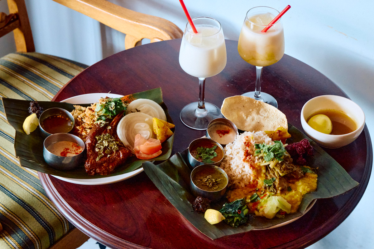 TAMBOURIN CURRY&BAR / ビリヤニ食堂の「マトンビリヤニ」と「本日のスリランカカレー」