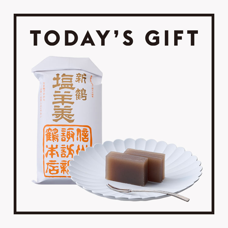 〈新鶴本店〉の塩羊羹