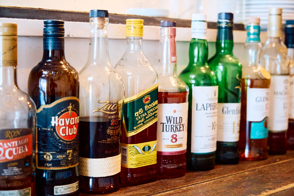 TAMBOURIN CURRY&BAR / ビリヤニ食堂のスリランカの蒸留酒「アラックジンジャー」