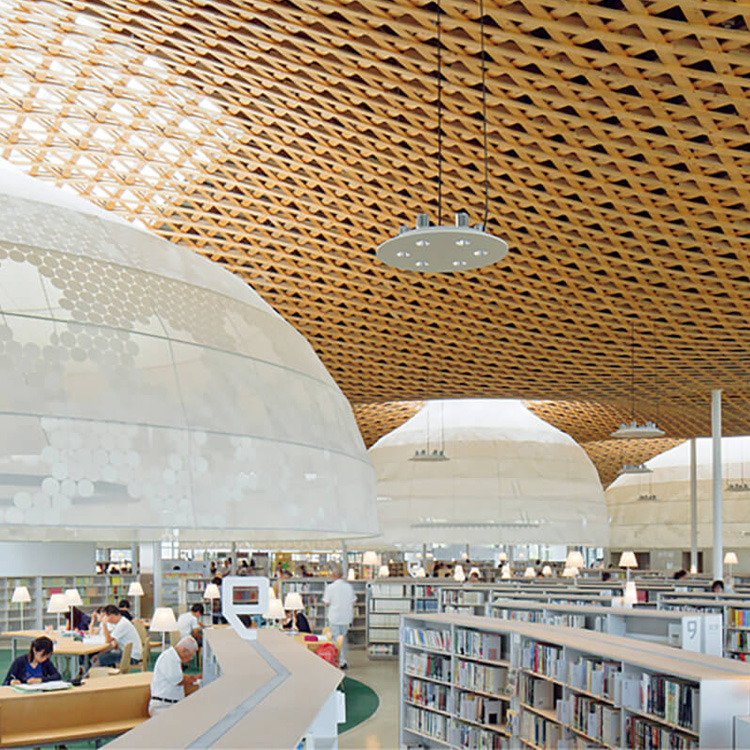 岐阜〈岐阜市立中央図書館〉内観