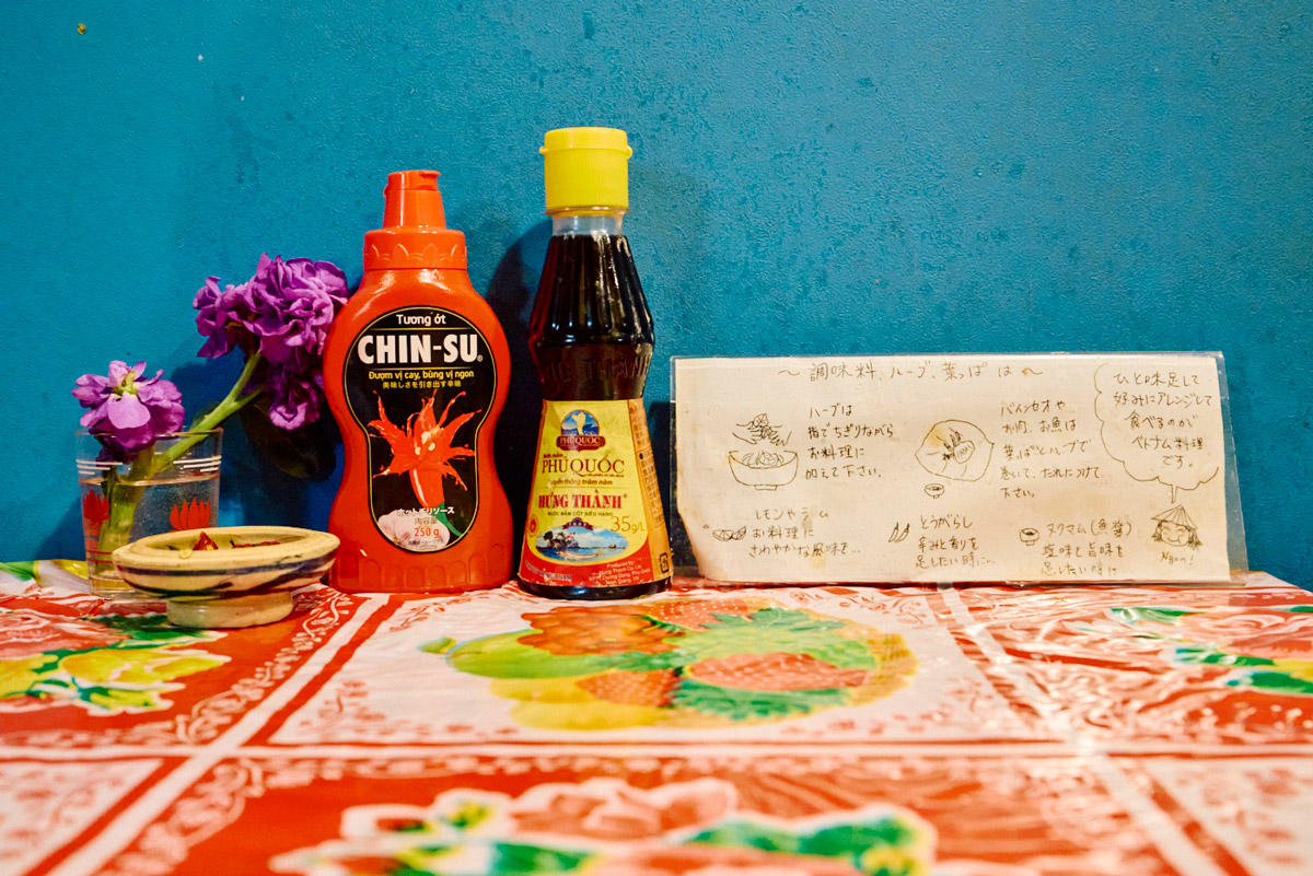 HANOI&HANOIの卓上