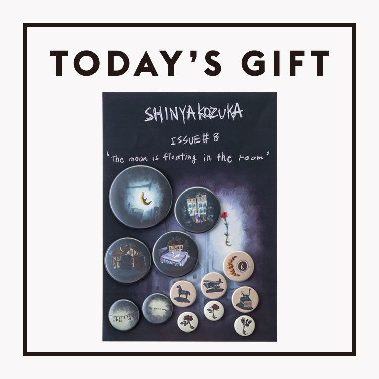 〈SHINYAKOZUKA〉の缶バッジ