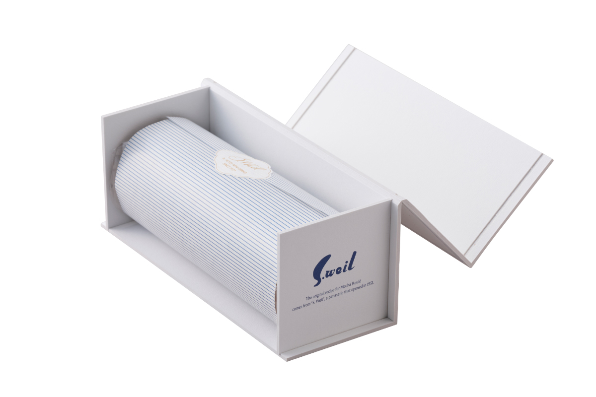 〈S.Weil by HOTEL NEW GRAND〉のモカルーロの箱