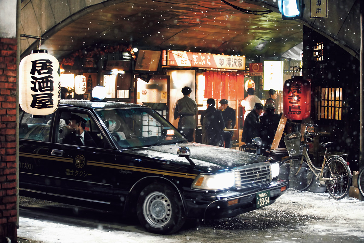 ウォン・カーウァイ監督『繁花』の銀座での一場面。