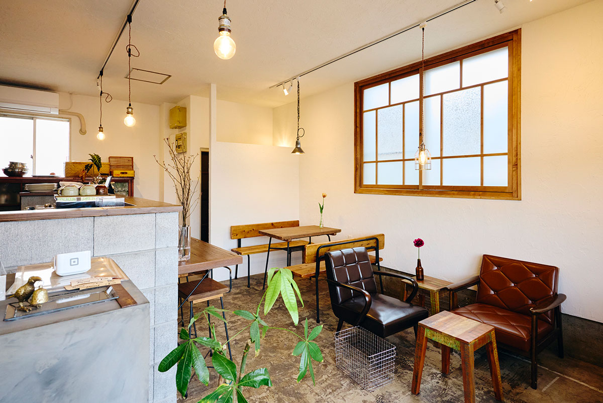 COFFEE&GALLERY SYUYUの店内