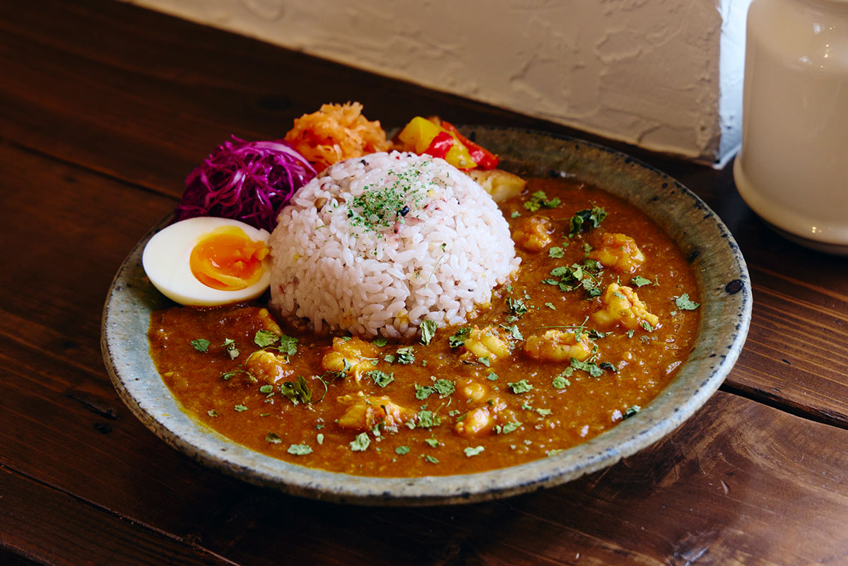 COFFEE&GALLERY SYUYUの甘口カレー