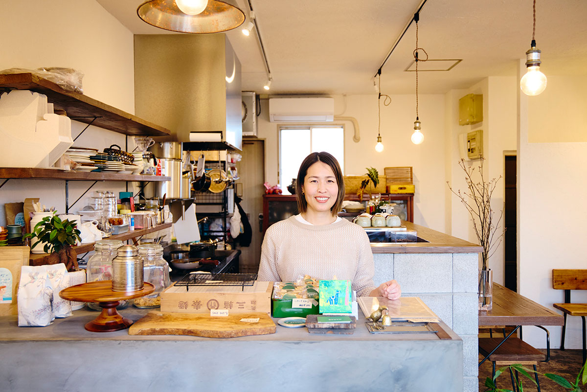 COFFEE&GALLERY SYUYUの店主落合さん