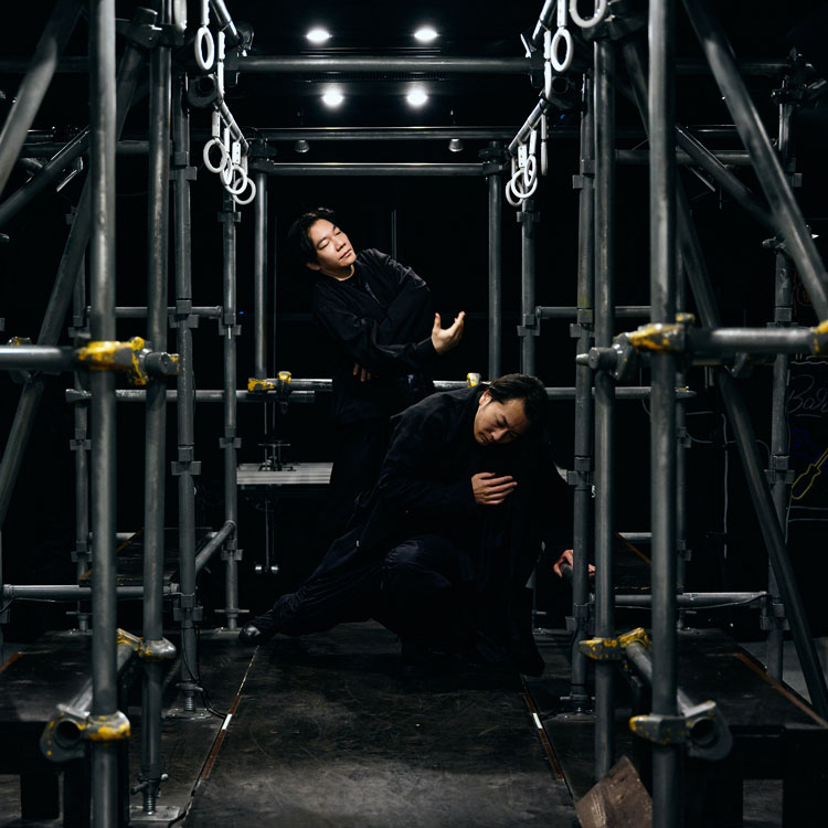 長谷川達也さんと飯塚浩一郎さん