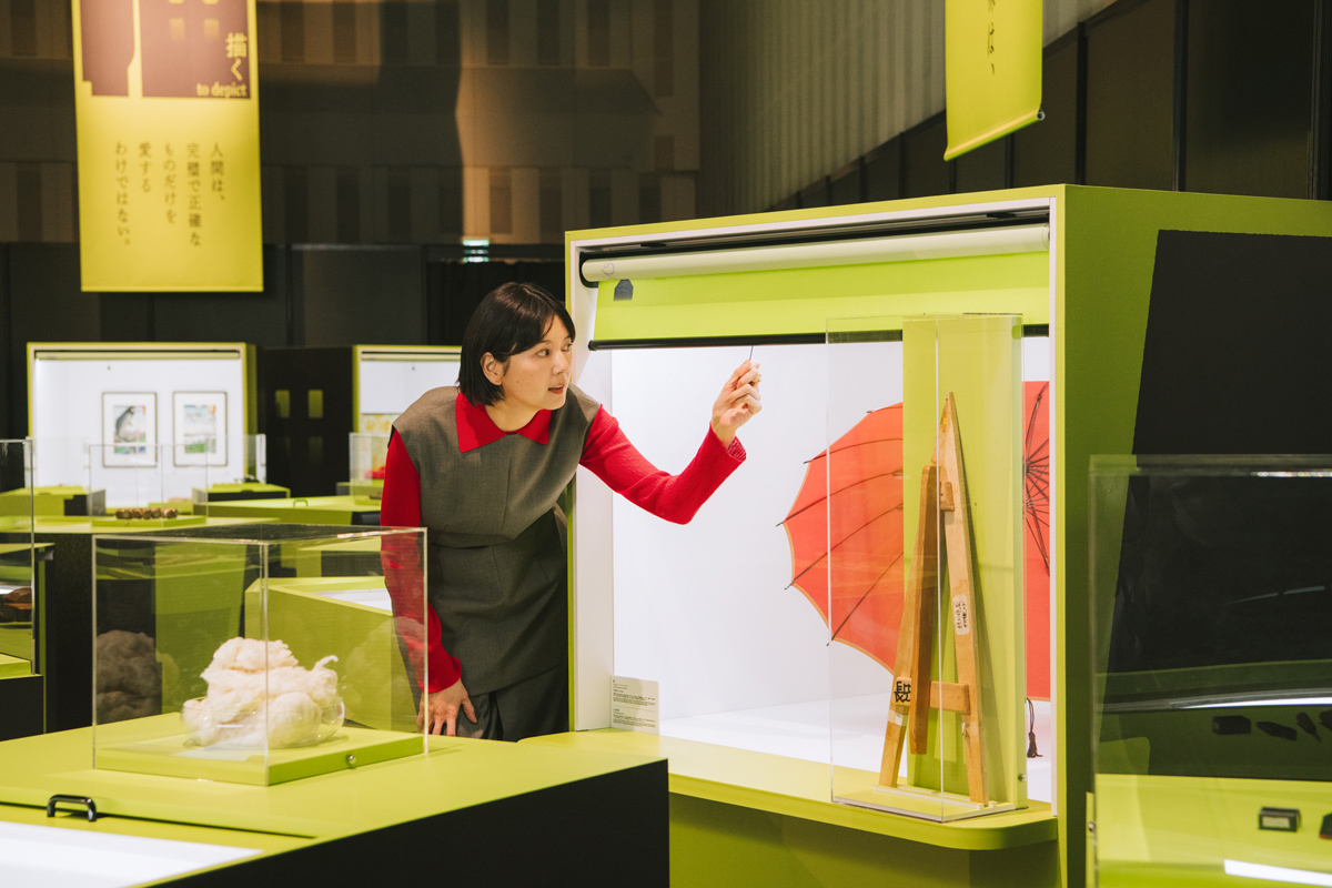 展示を見る菊池亜希子