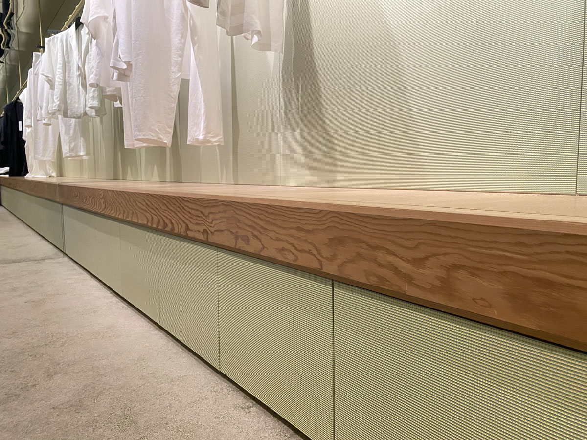 〈HOSOO MEN〉京都の内観